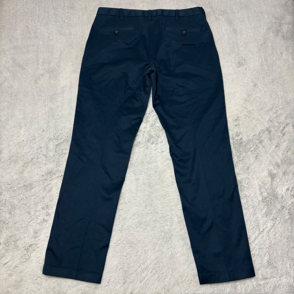 Jos. A. Bank Traveler Tailored Fit Navy Blue Dress Pants Mens 36W x 32L Stretch - Picture 5 of 5